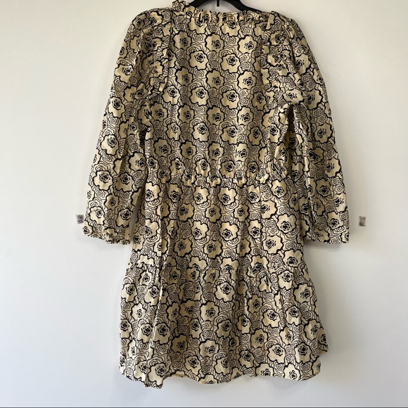 Ba&sh Grazie floral long sleeve boho a-line dress - Picture 9 of 11